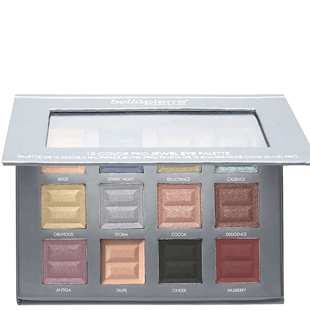 Bella Pierre Cosmetics 12 Color Shade Jewel Eye Shadow Makeup Palette